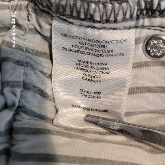 Cabi Jeans Size 6 High Rise Skinny Vapor Wash 3939 Gray Stretch Denim - Picture 4 of 9